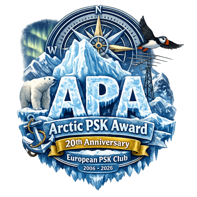Arctic PSK Award 20th Anniversary logo